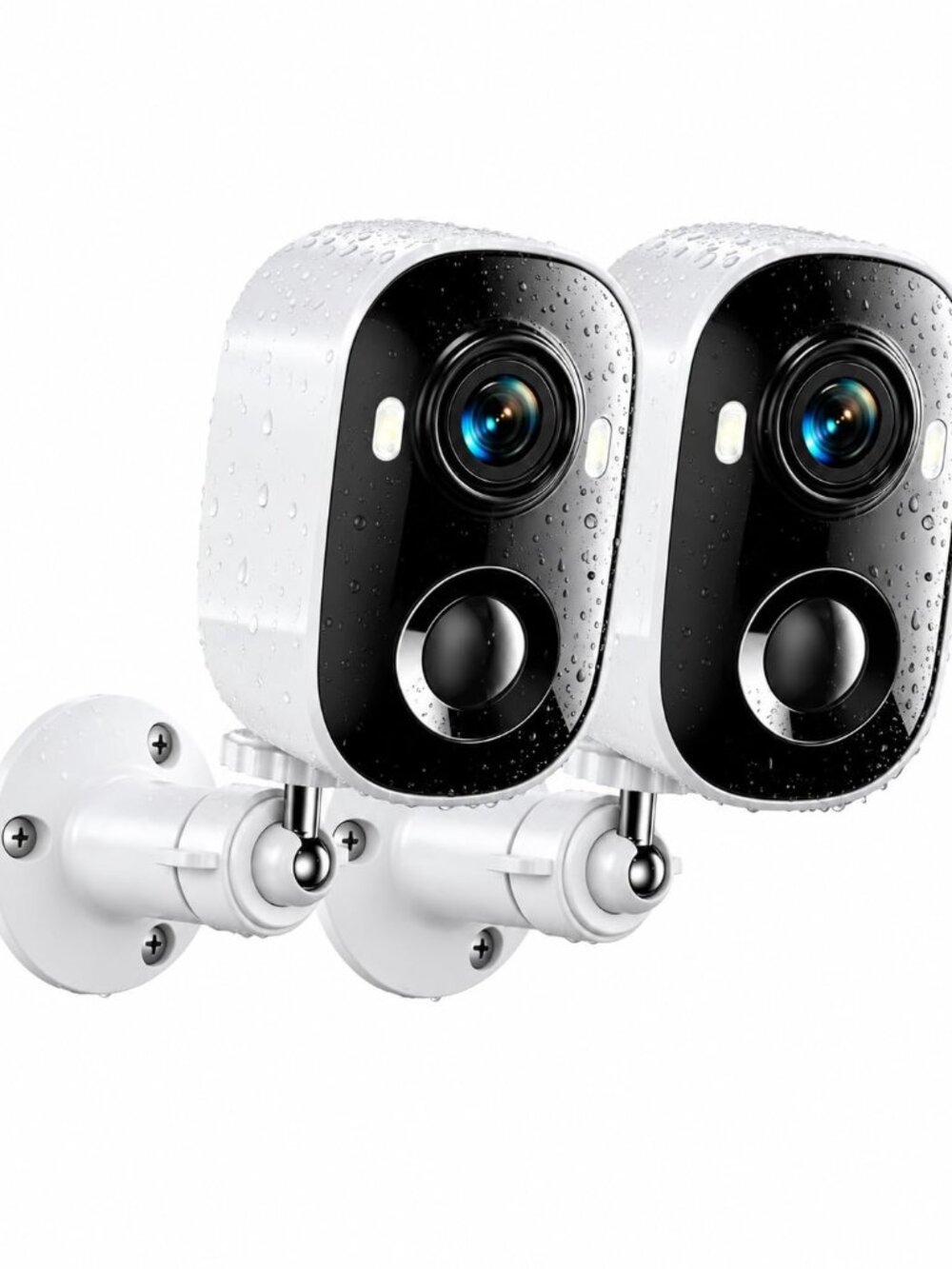 NEW Security Cameras Wireless Outdoor 2K Battery AI Color Night Vision IP65 PIR